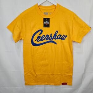 The Marathon Clothing Crenshaw Yellow Short Sleeve Tee Size Small